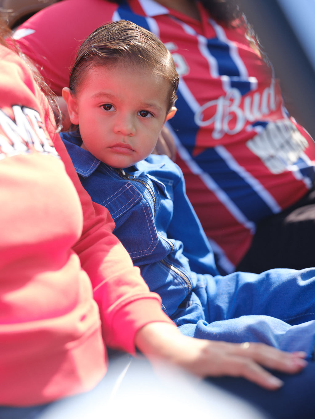 Petit Bateau denim jumpsuit