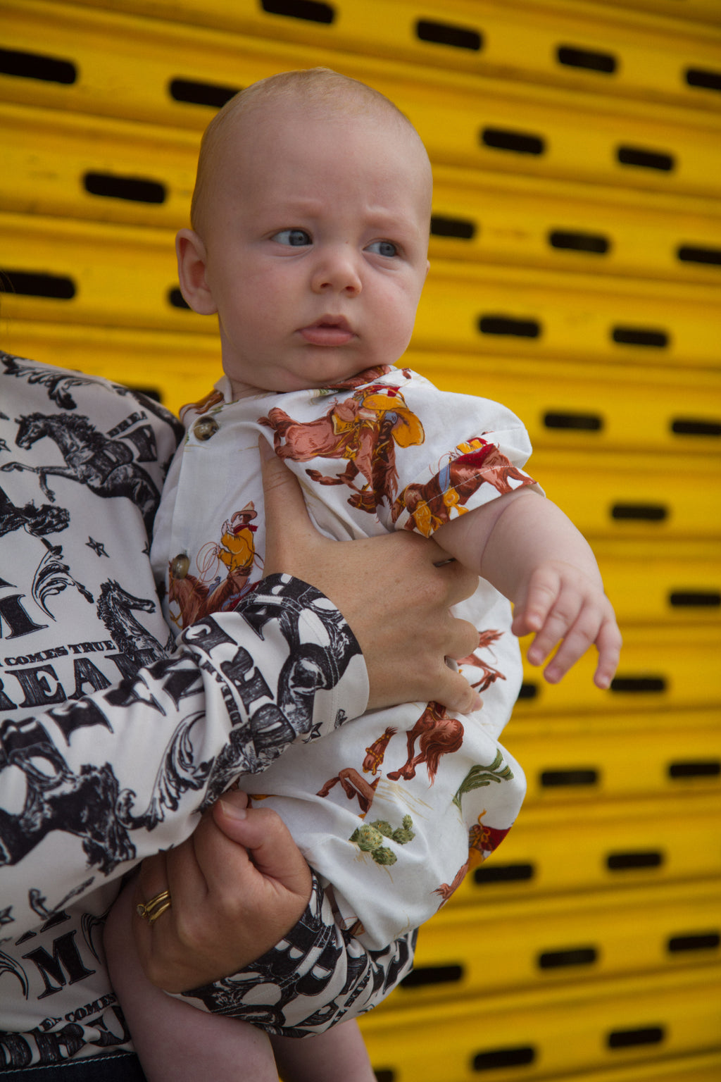 Cowboy vintage romper