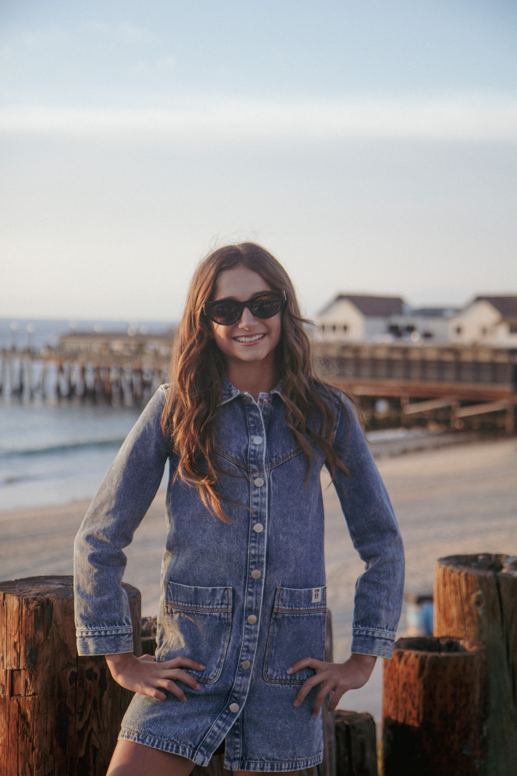 Hundred Pieces denim dress