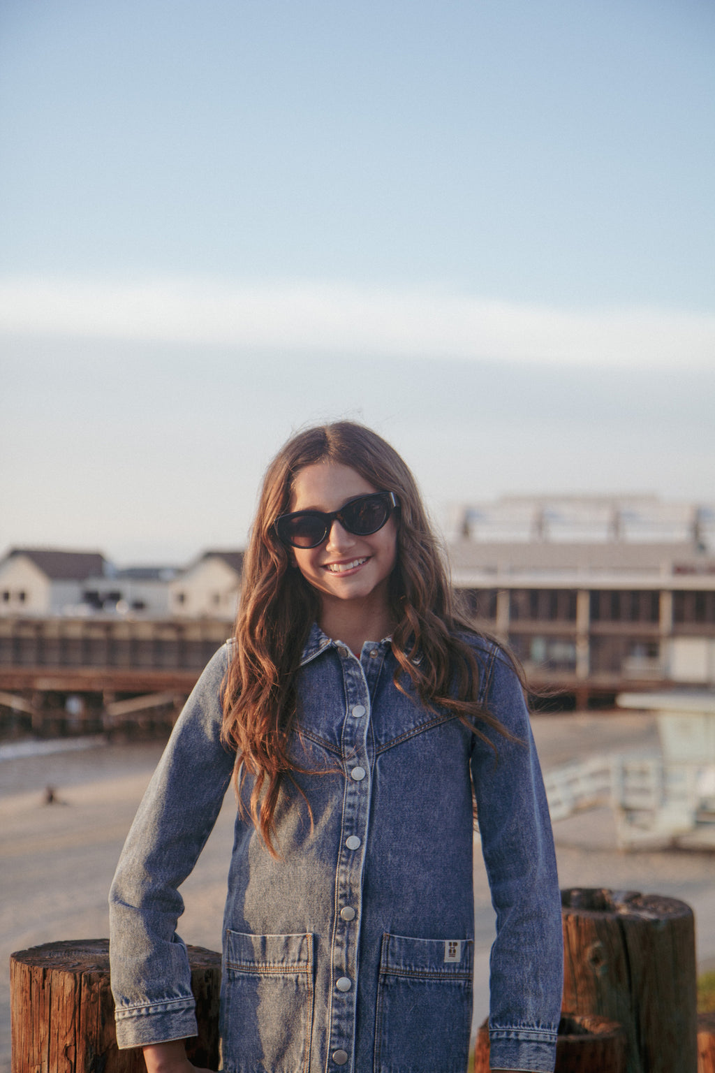 Hundred Pieces denim dress