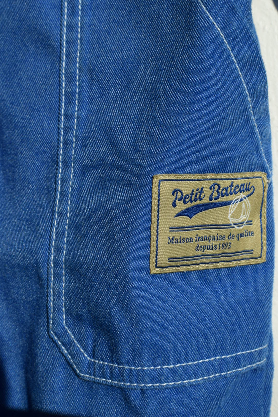 Petit Bateau denim jumpsuit