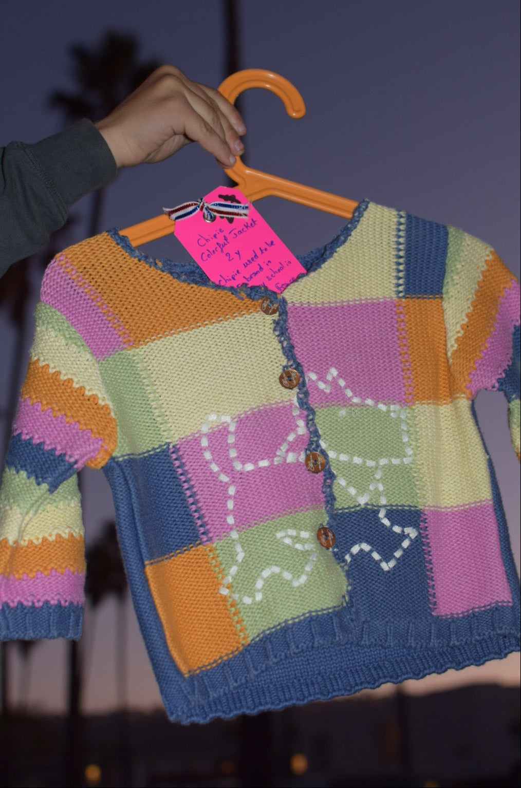 Chipie jacket colorblock