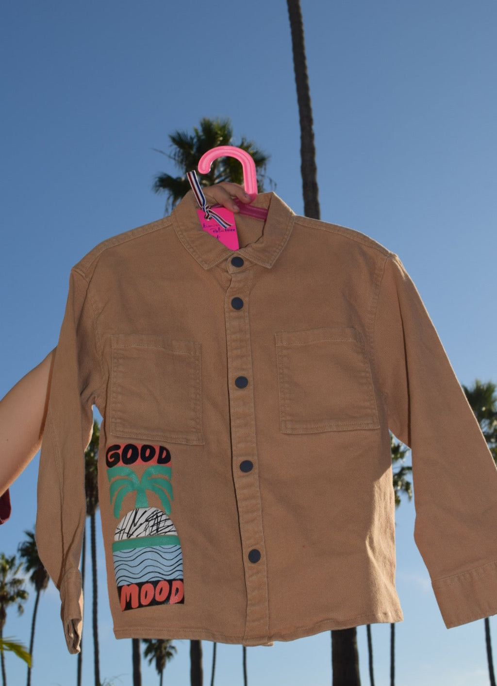 Catimini brown palmtree jacket