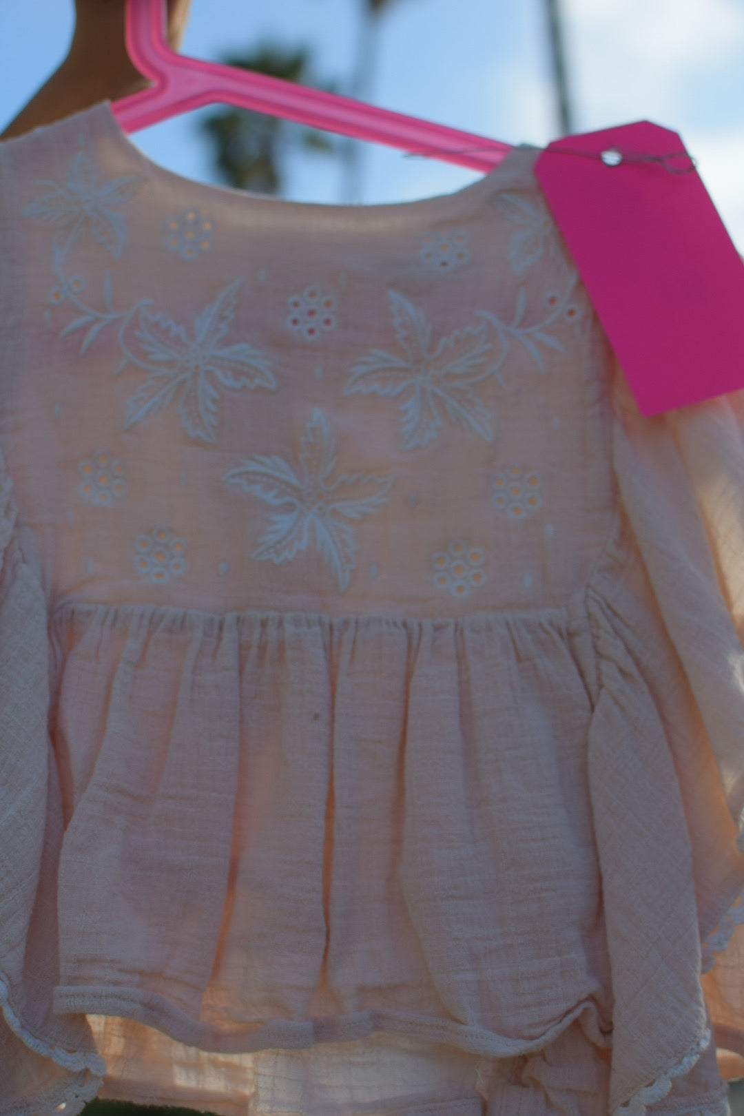 Louise Misha blush top