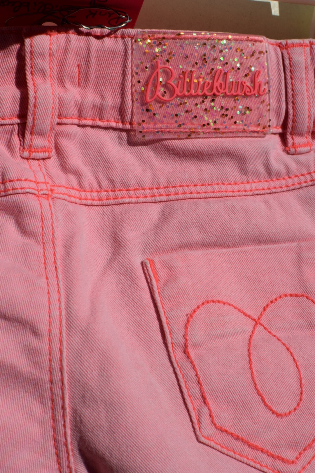 Billiblush pink short with bows