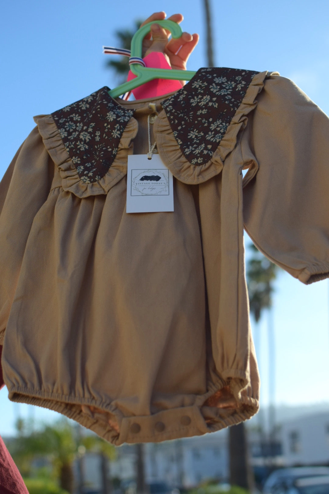 French handmade onesie blouse